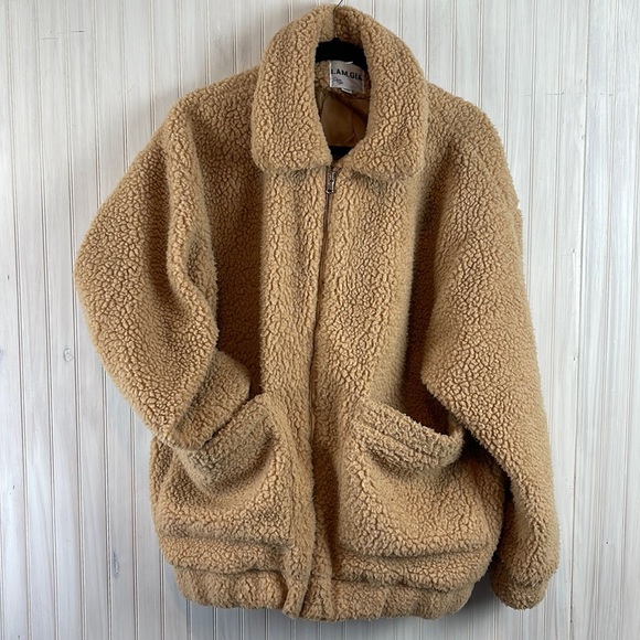 - I.AM.GIA PIXIE TEDDY BOMBER COAT - Picture 3 of 7